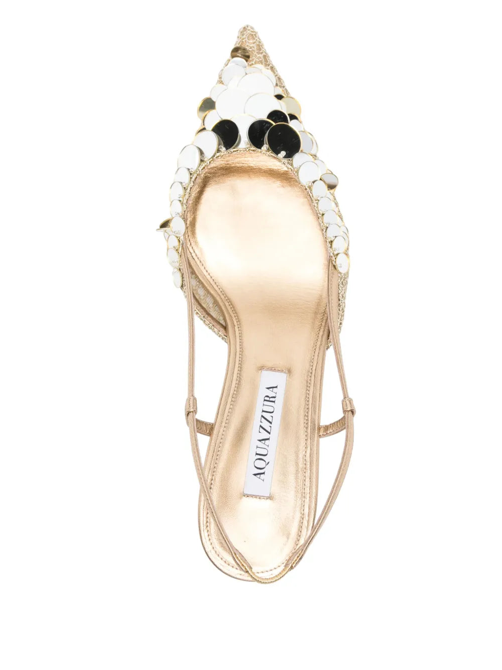 Aquazzura  50mm Can Can slingback pumps