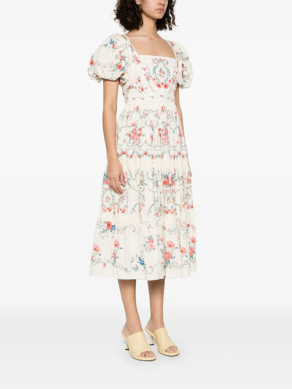 Agua By Agua Bendita  Alga Mosqueta midi dress