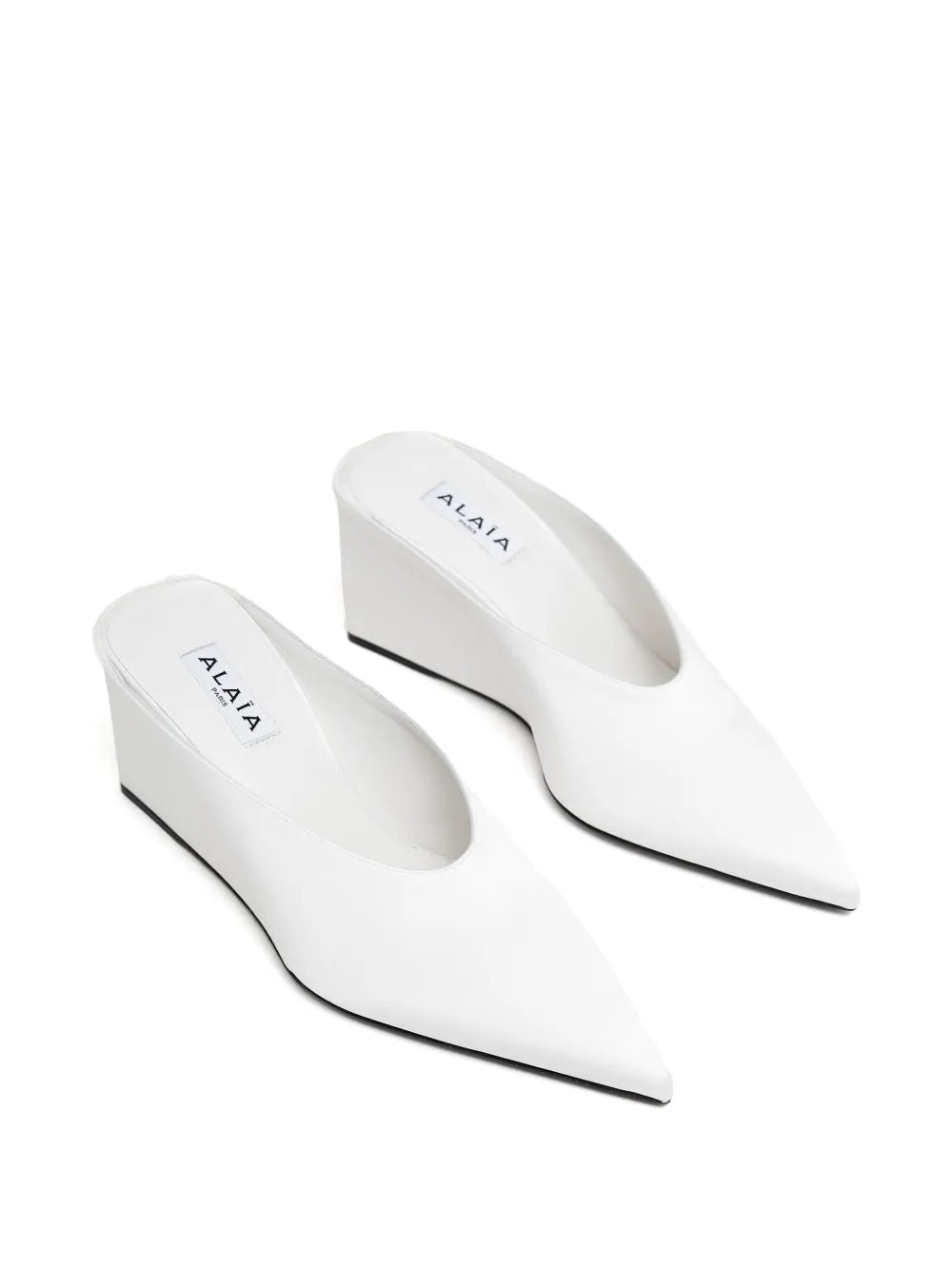 Alaïa  75mm satin-finish mules