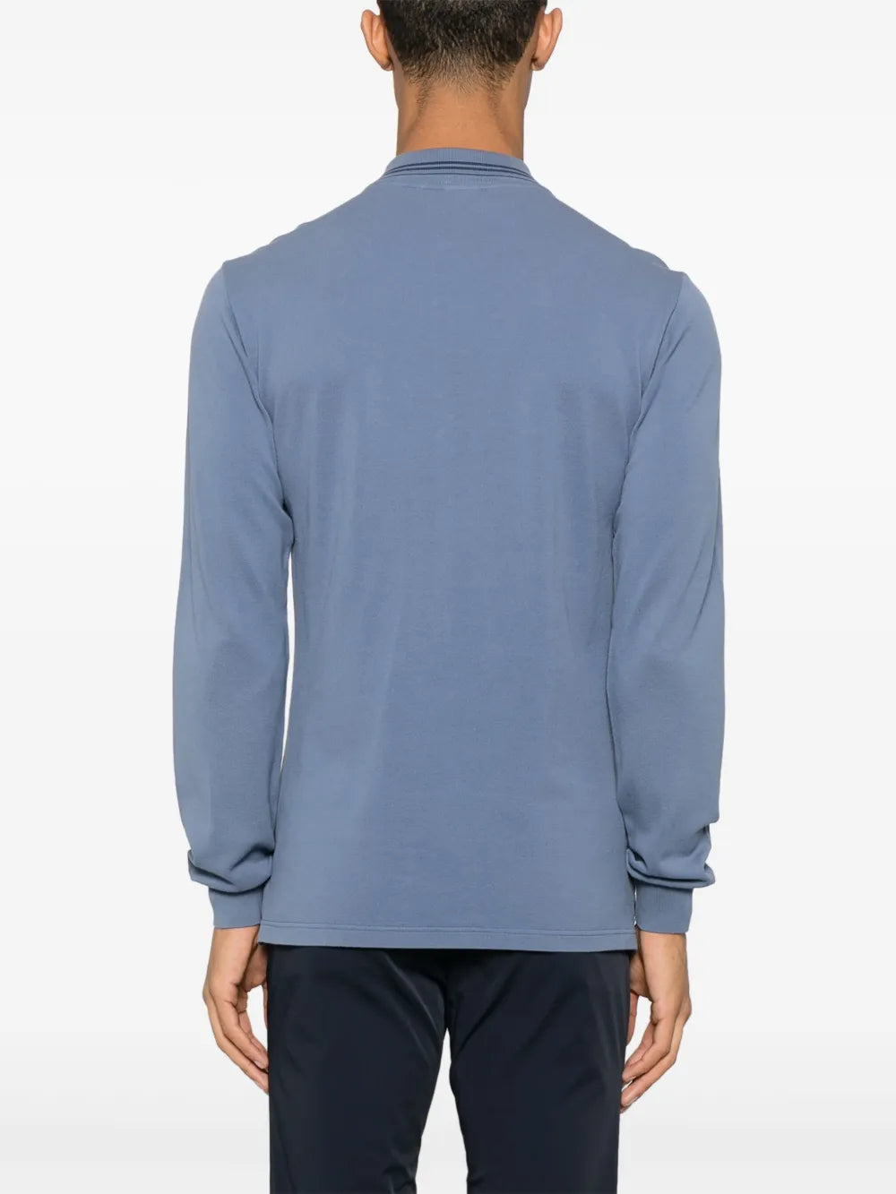 Brioni logo-embroidered polo shirt