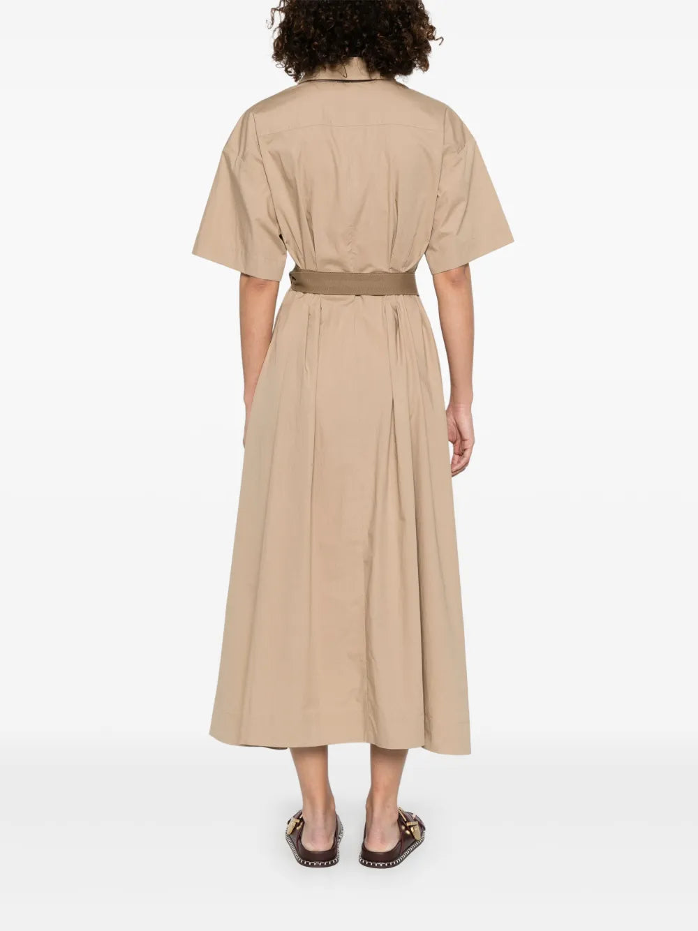 Brunello Cucinelli  poplin midi dress
