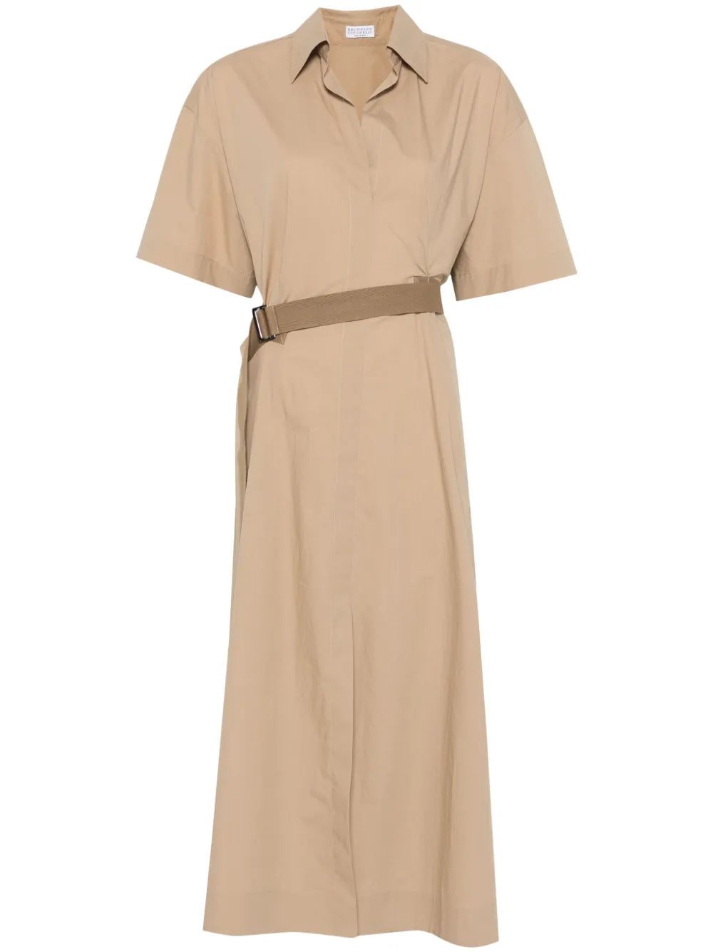 Brunello Cucinelli  poplin midi dress