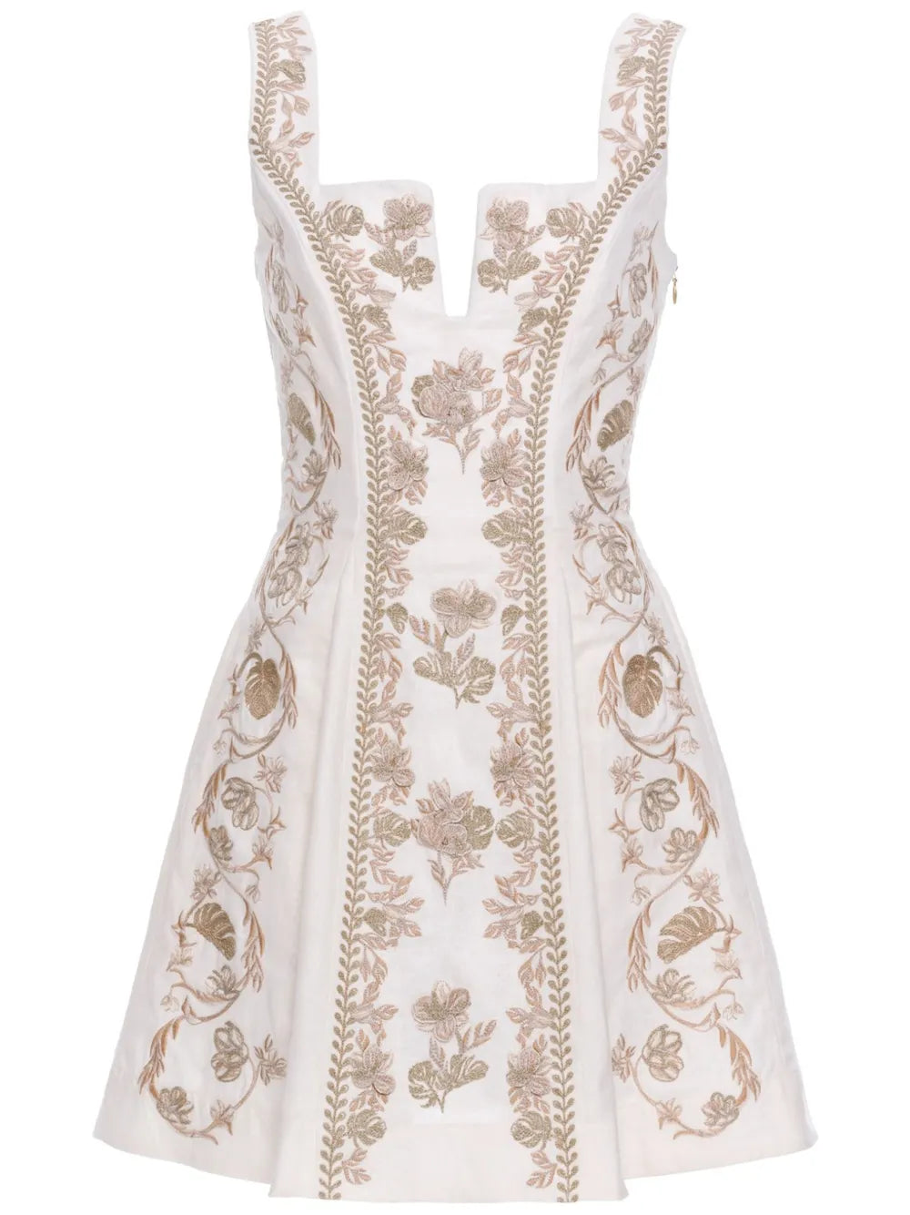 Agua By Agua Bendita  all-over embroidered dress