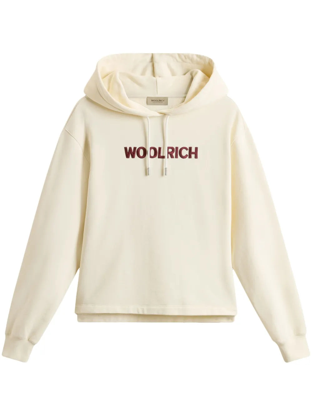 Woolrich logo-embroidered hoodie