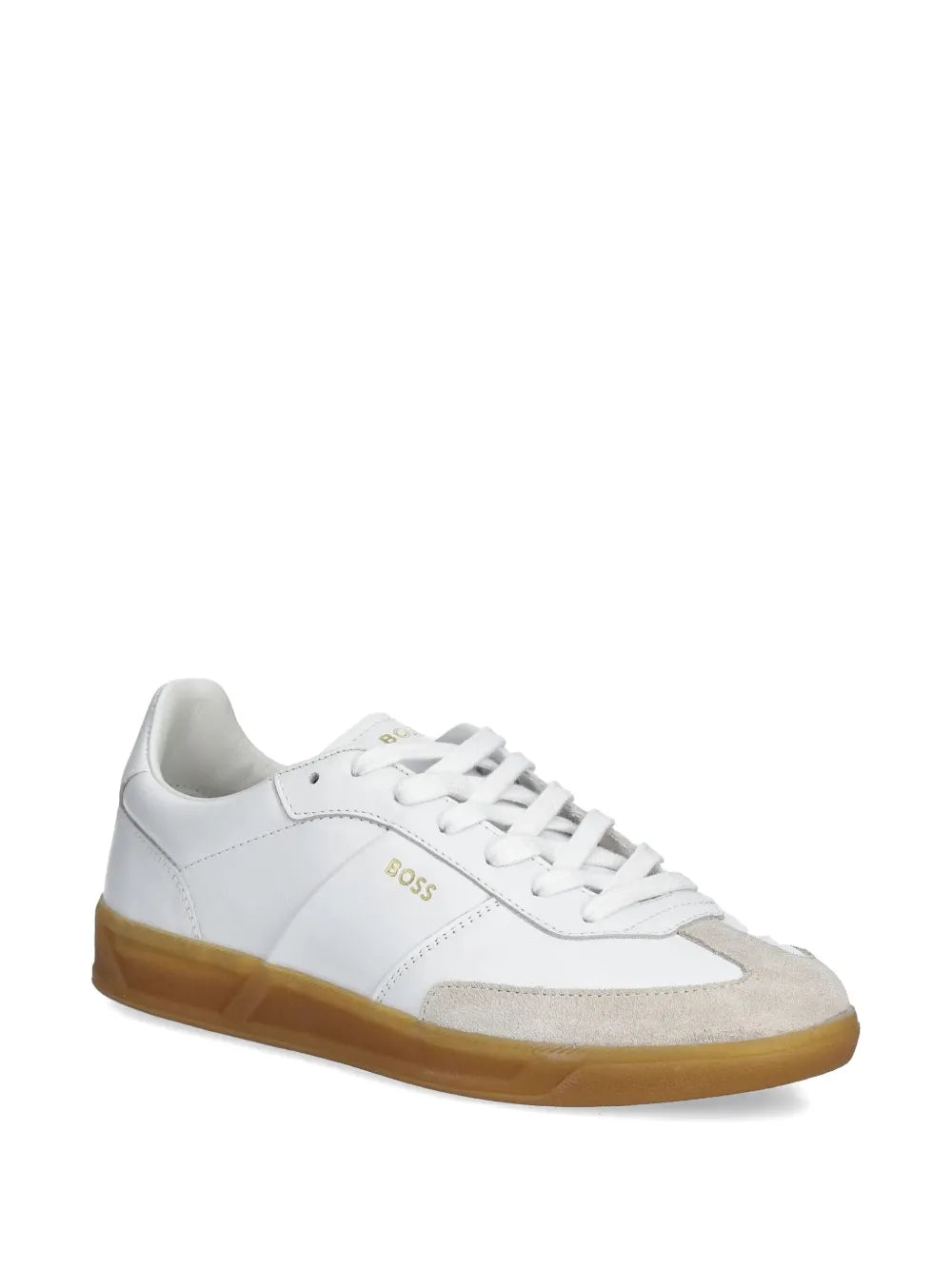 BOSS  logo-print sneakers