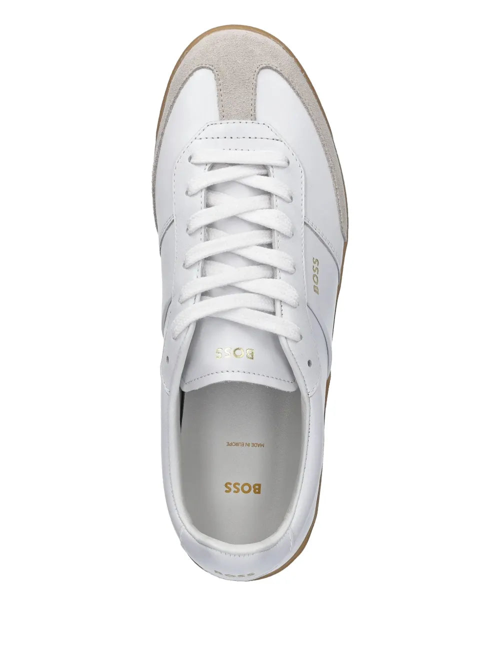 BOSS  logo-print sneakers