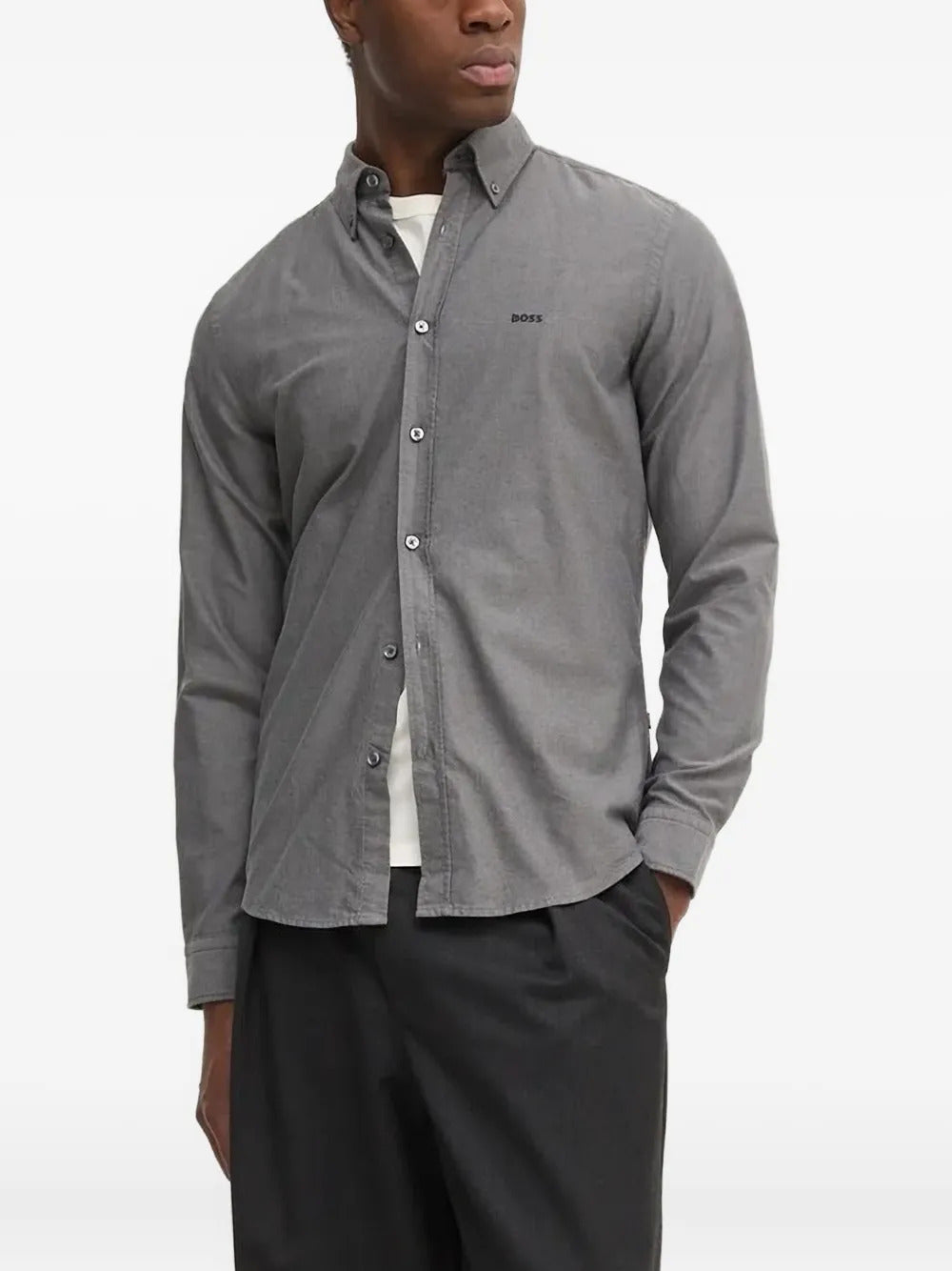 BOSS  Rickert buttoned shirt