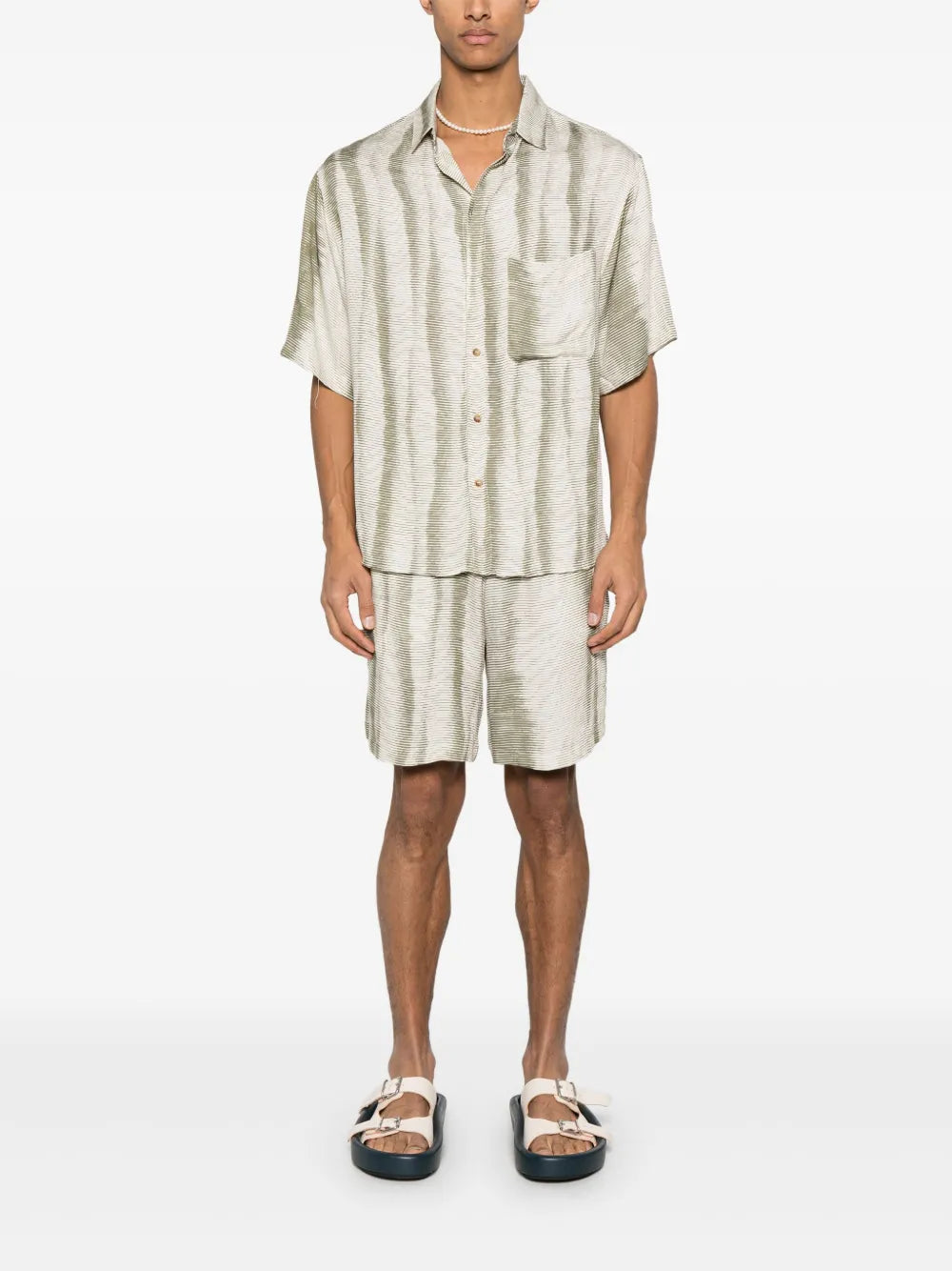 A Paper Kid striped shirt