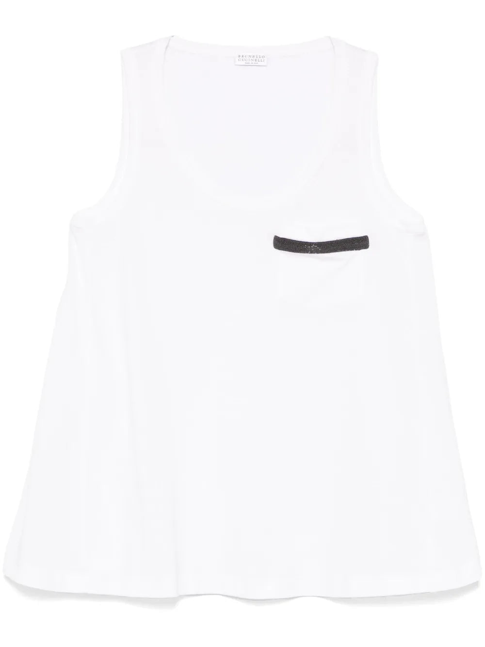 Brunello Cucinelli  chest-pocket tank top