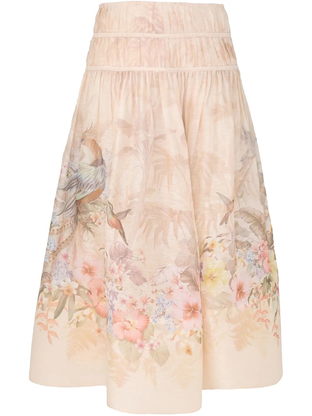 ZIMMERMANN  Illuminate midi skirt
