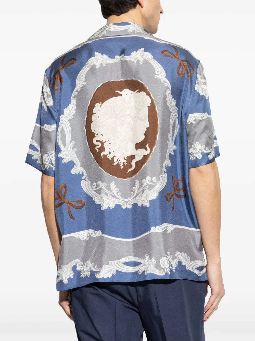 Versace baroque-print shirt