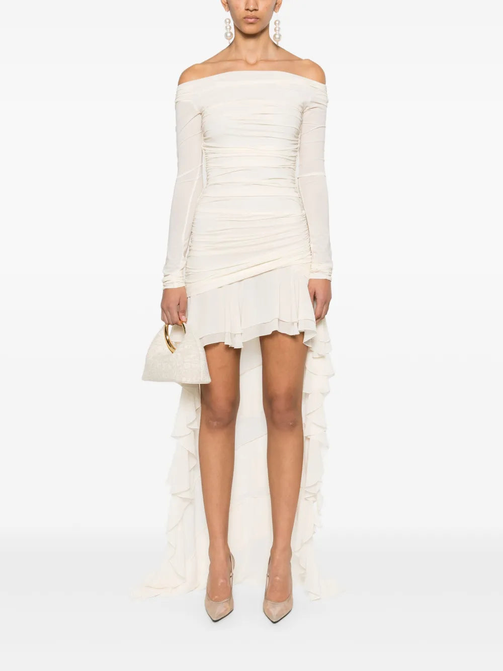 Blumarine  asymmetric mini dress