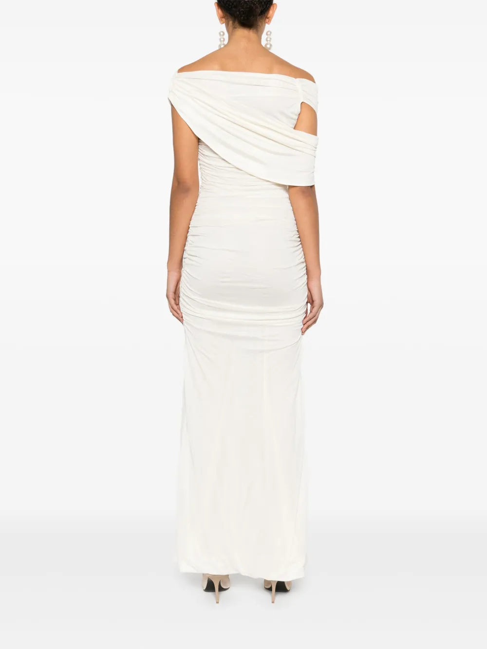 Blumarine  ruched maxi dress
