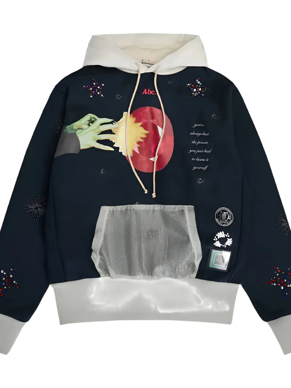 Advisory Board Crystals  Birthstone crystal-embellished hoodie