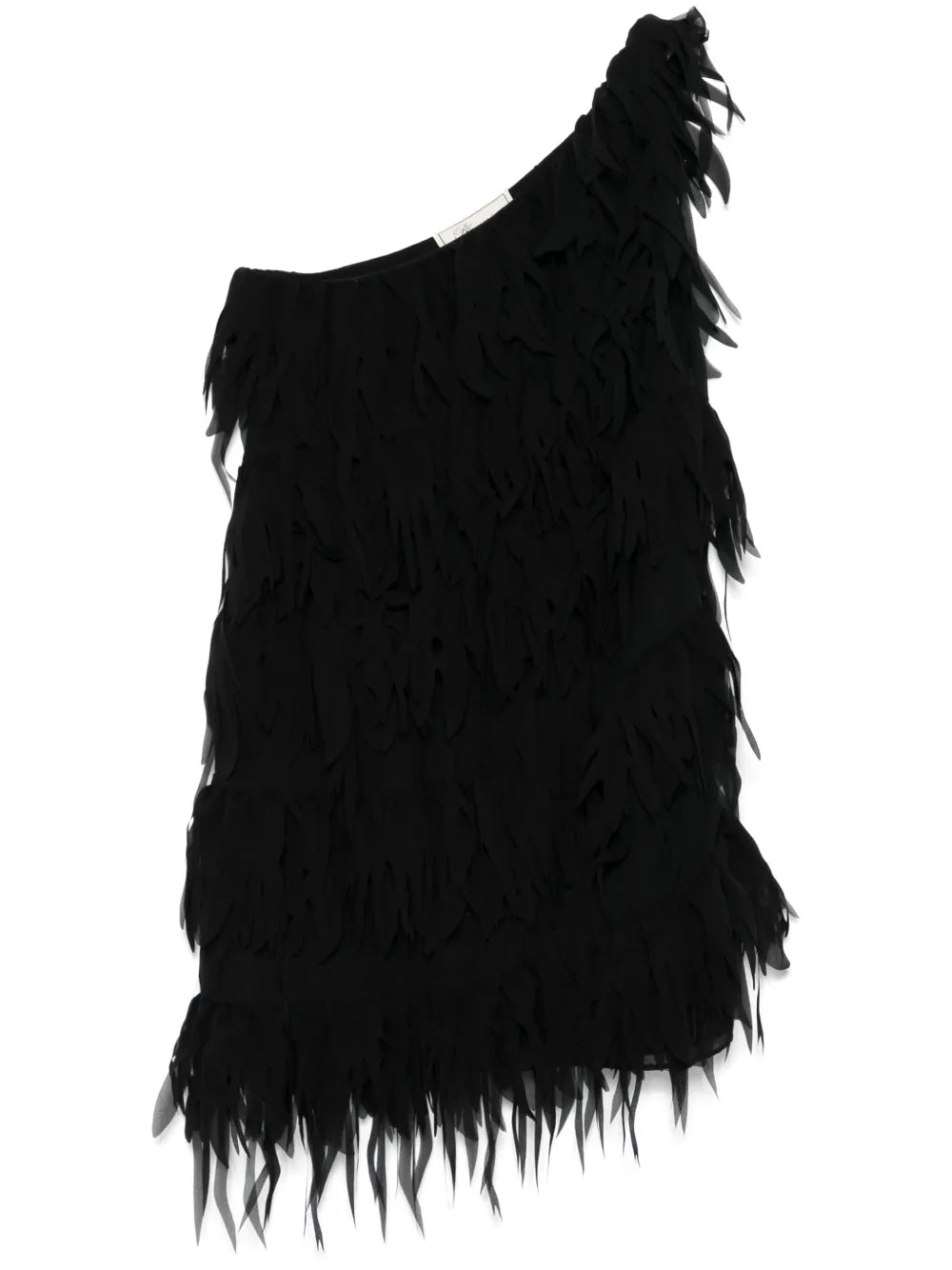 Blumarine  fringed georgette mini dressV