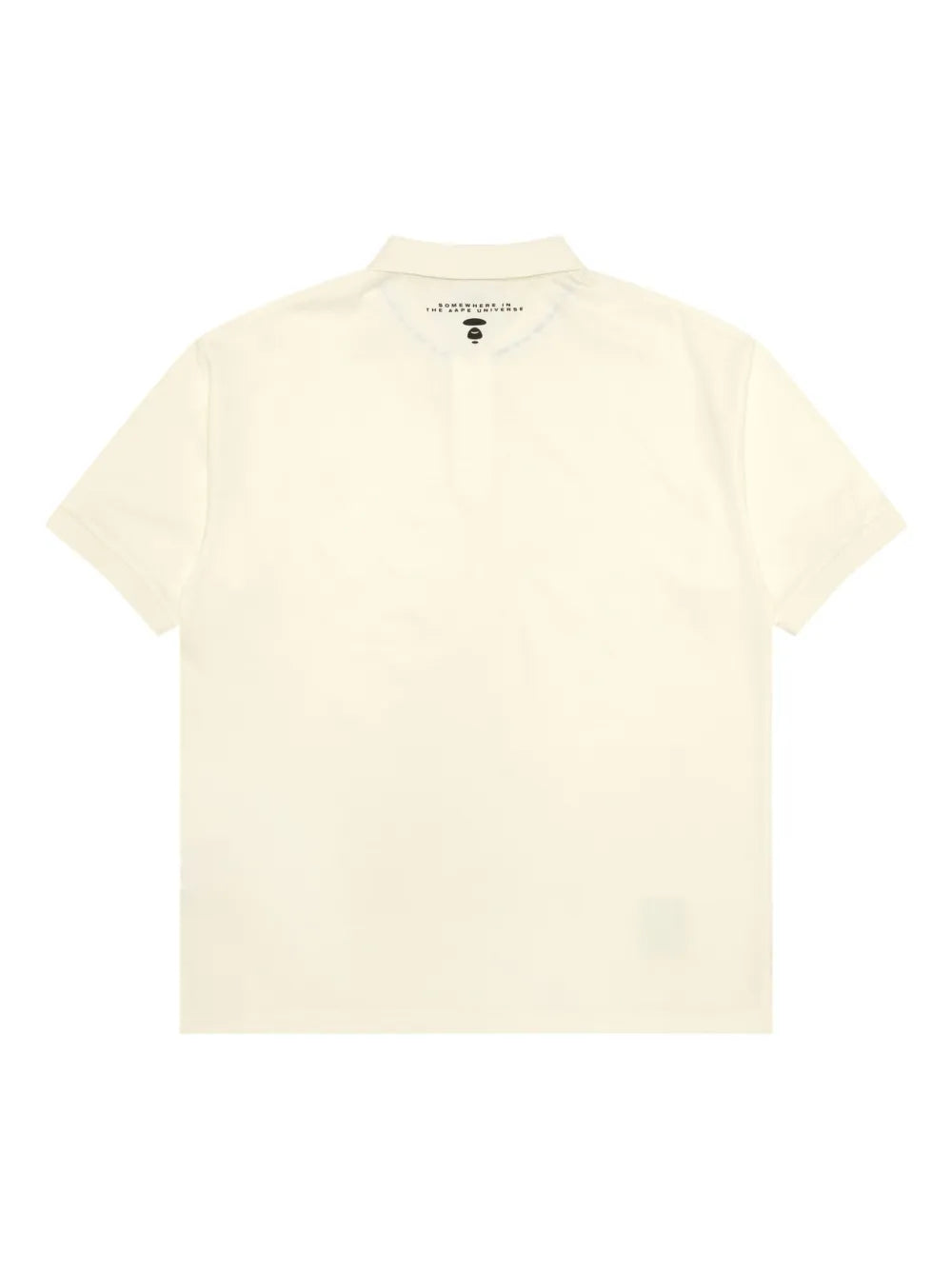 AAPE BY *A BATHING APE®  logo-patch polo shirt
