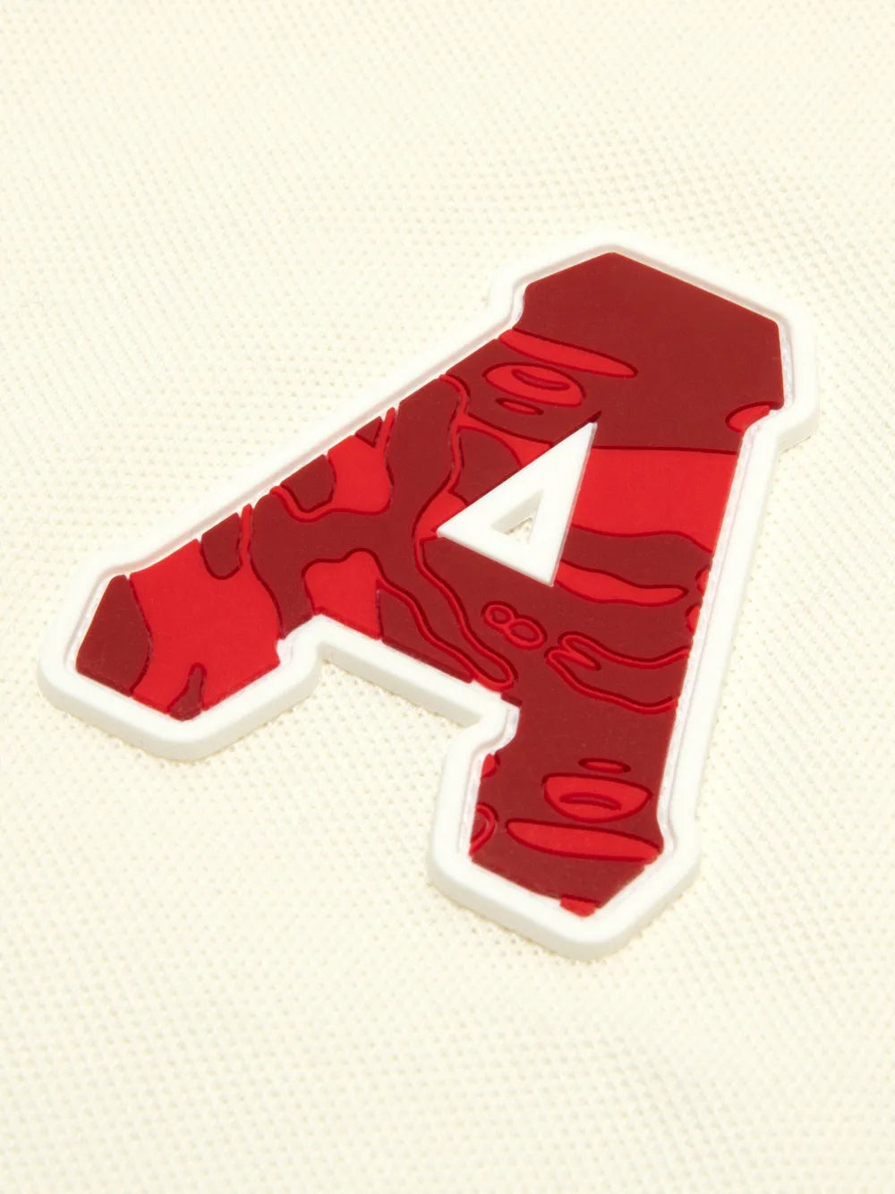 AAPE BY *A BATHING APE®  logo-patch polo shirt