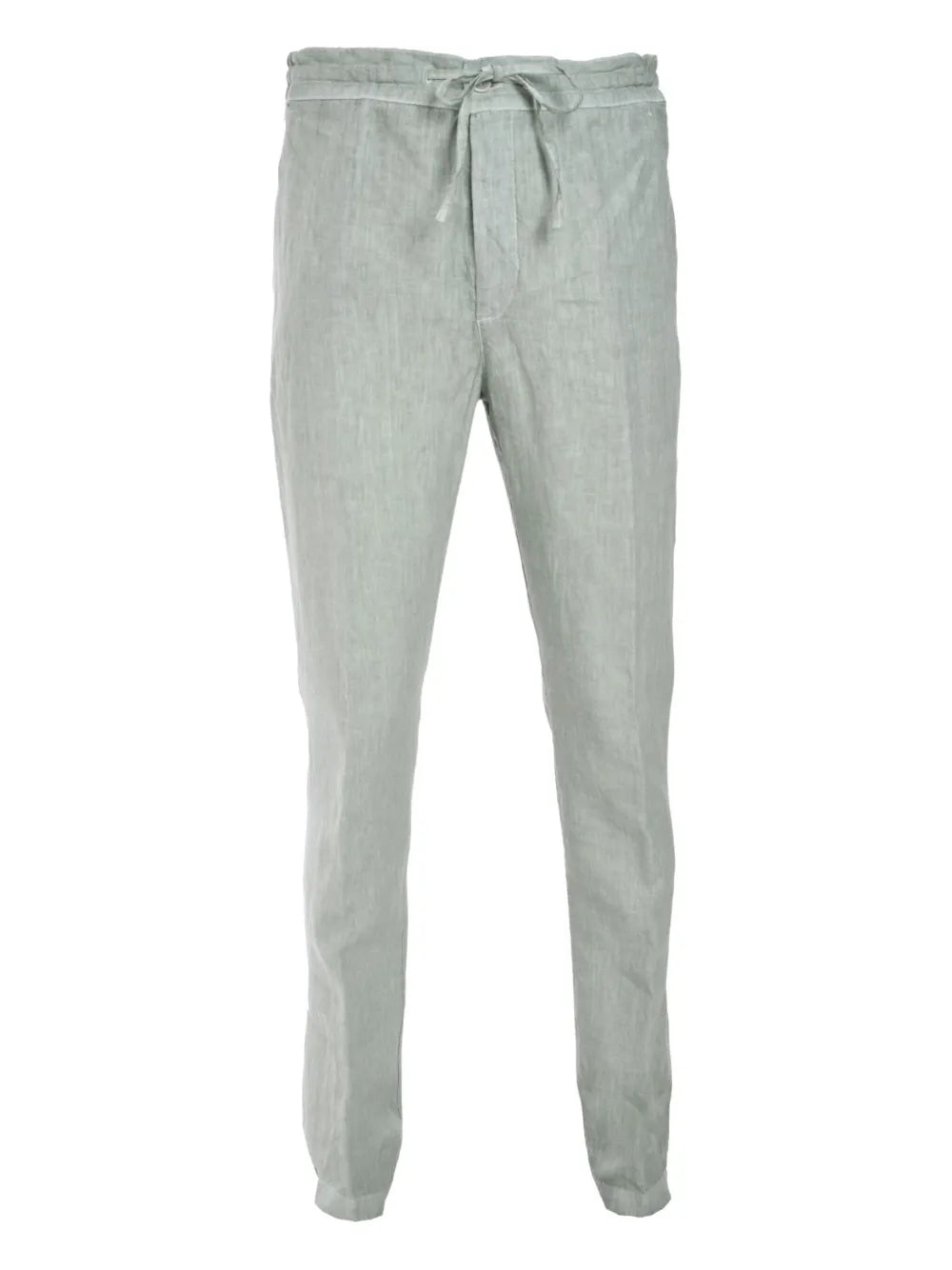 120% Lino drawstring-waist trousers