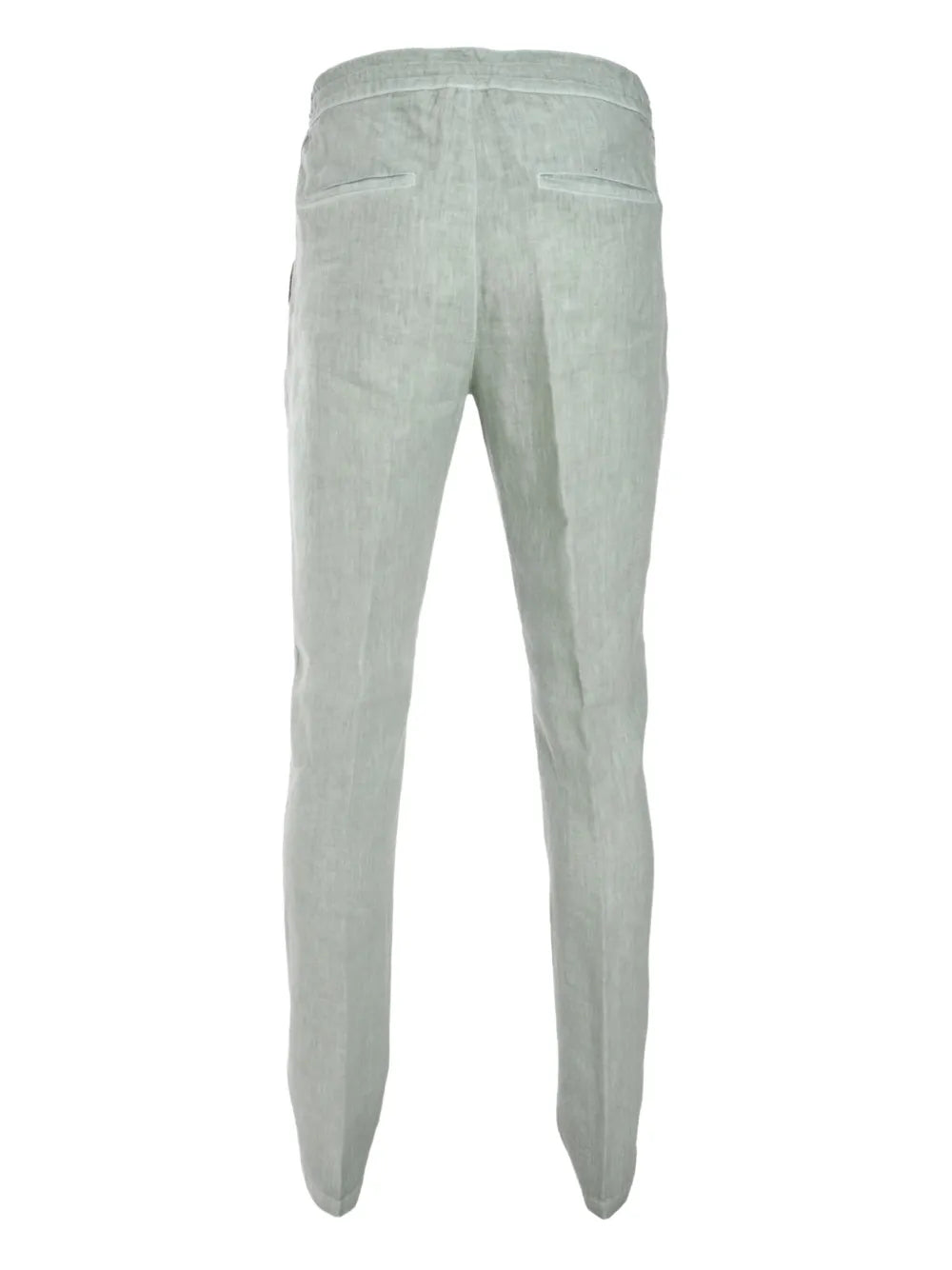 120% Lino drawstring-waist trousers