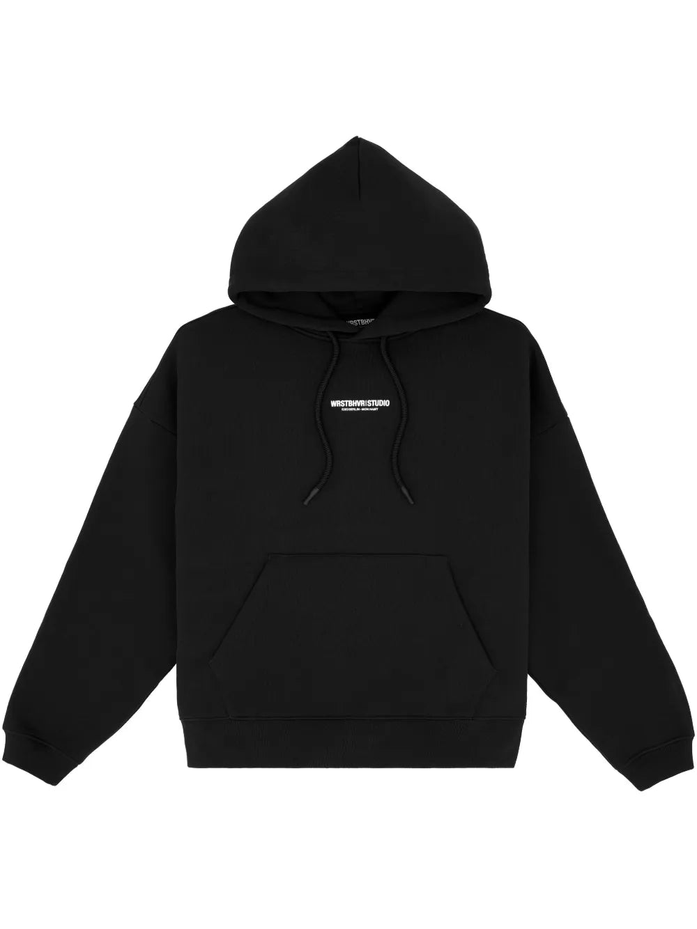 WRSTBHVR  logo-print hoodie