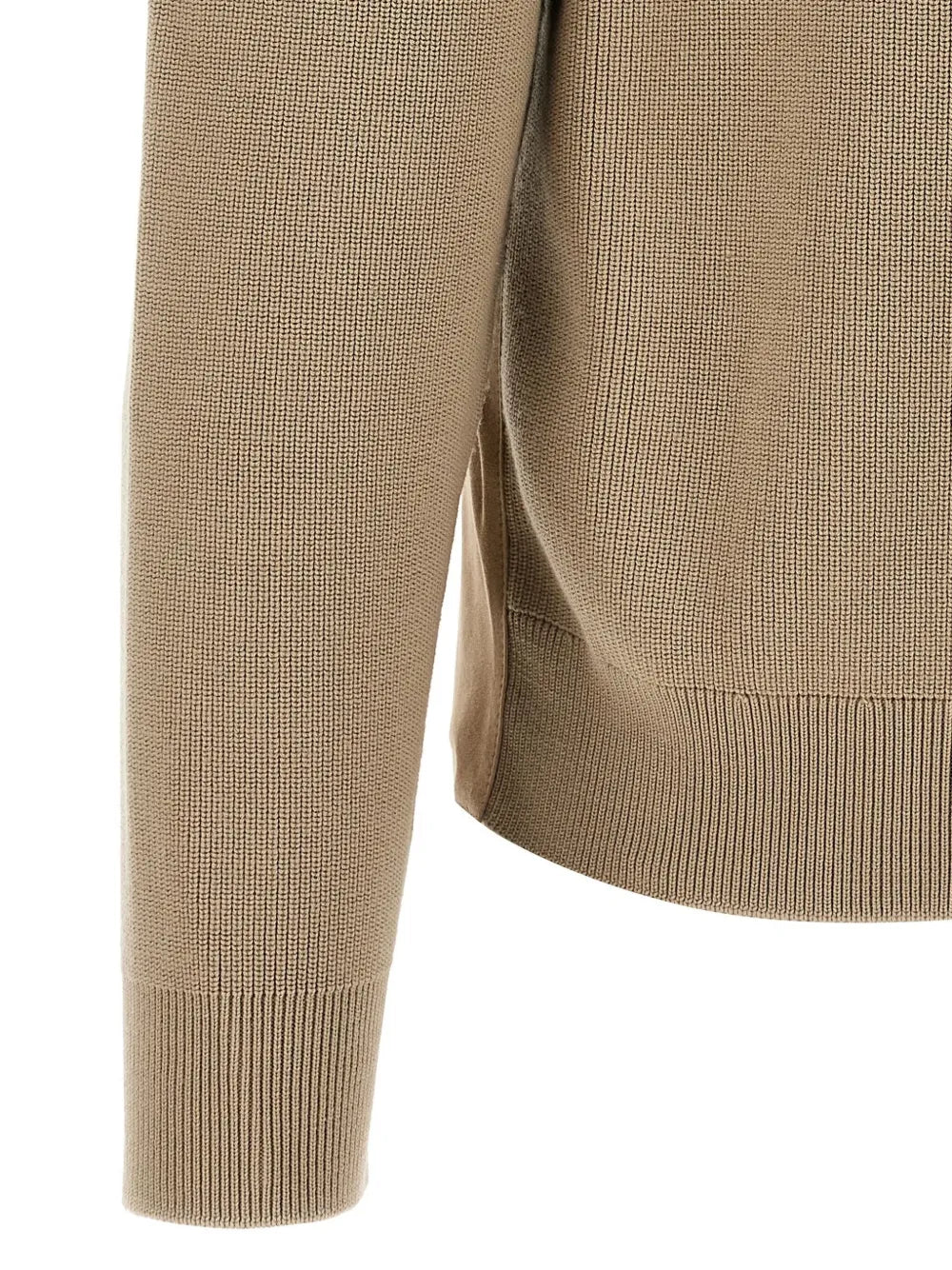Zegna two-material overshirt