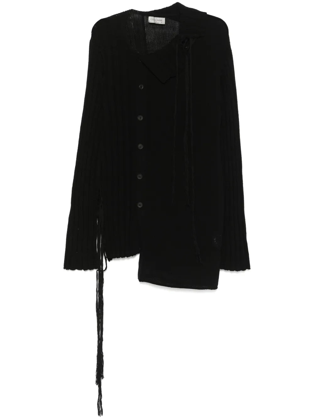 Yohji Yamamoto  asymmetric cardigan