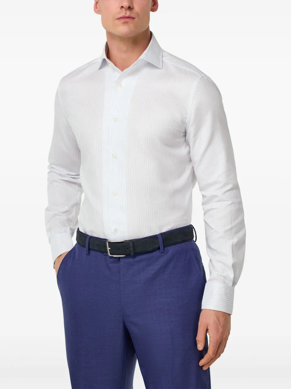 Boggi Milano  pinstripe shirt