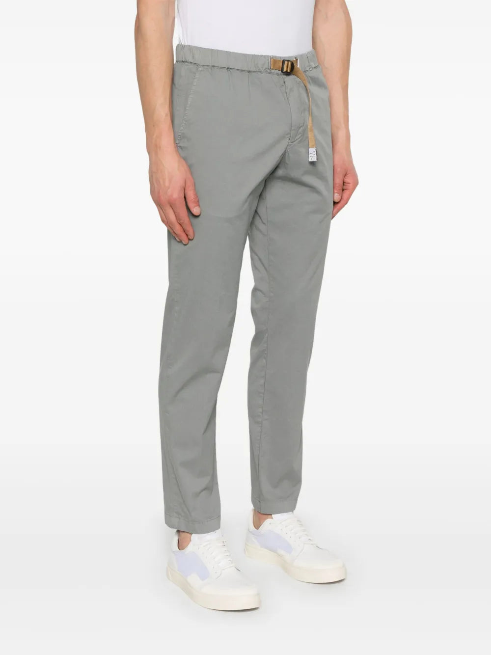 White Sand  belted chino trousers