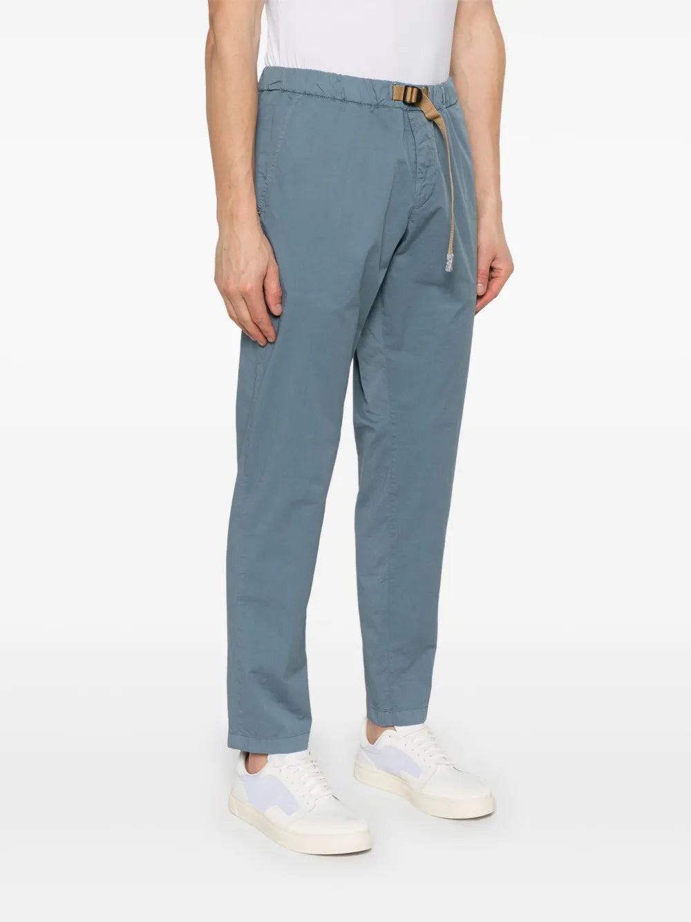 White Sand  belted chino trousers