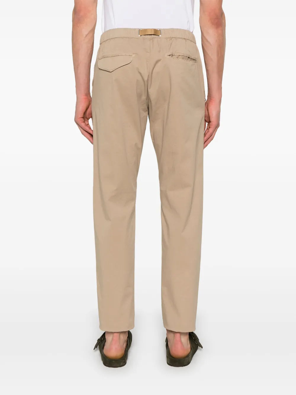 White Sand  belted chino trousers
