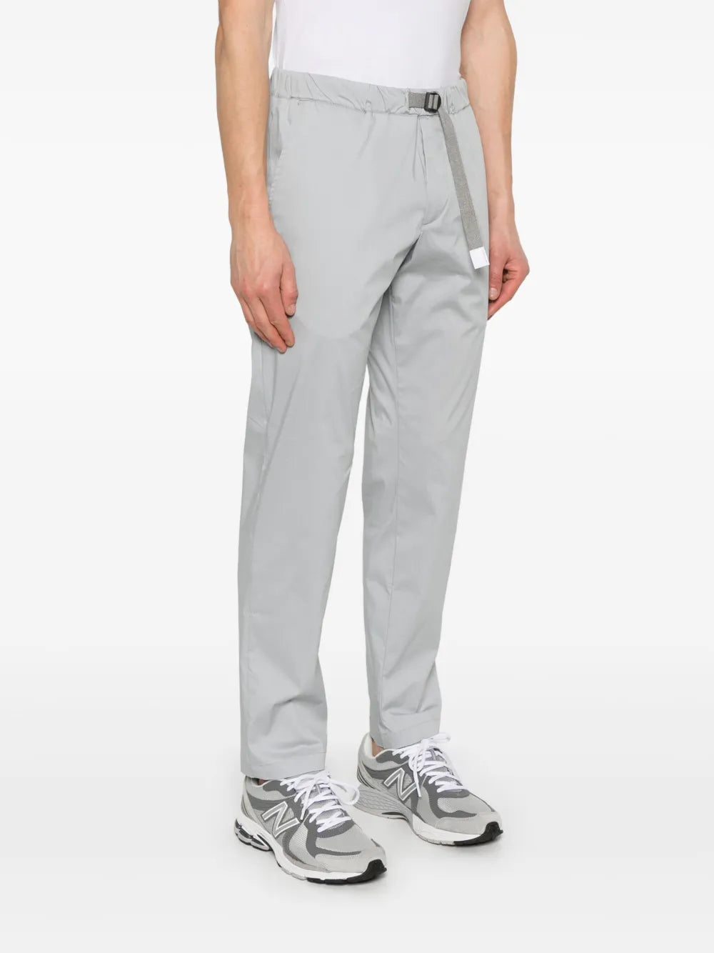 White Sand  belted chino trousers
