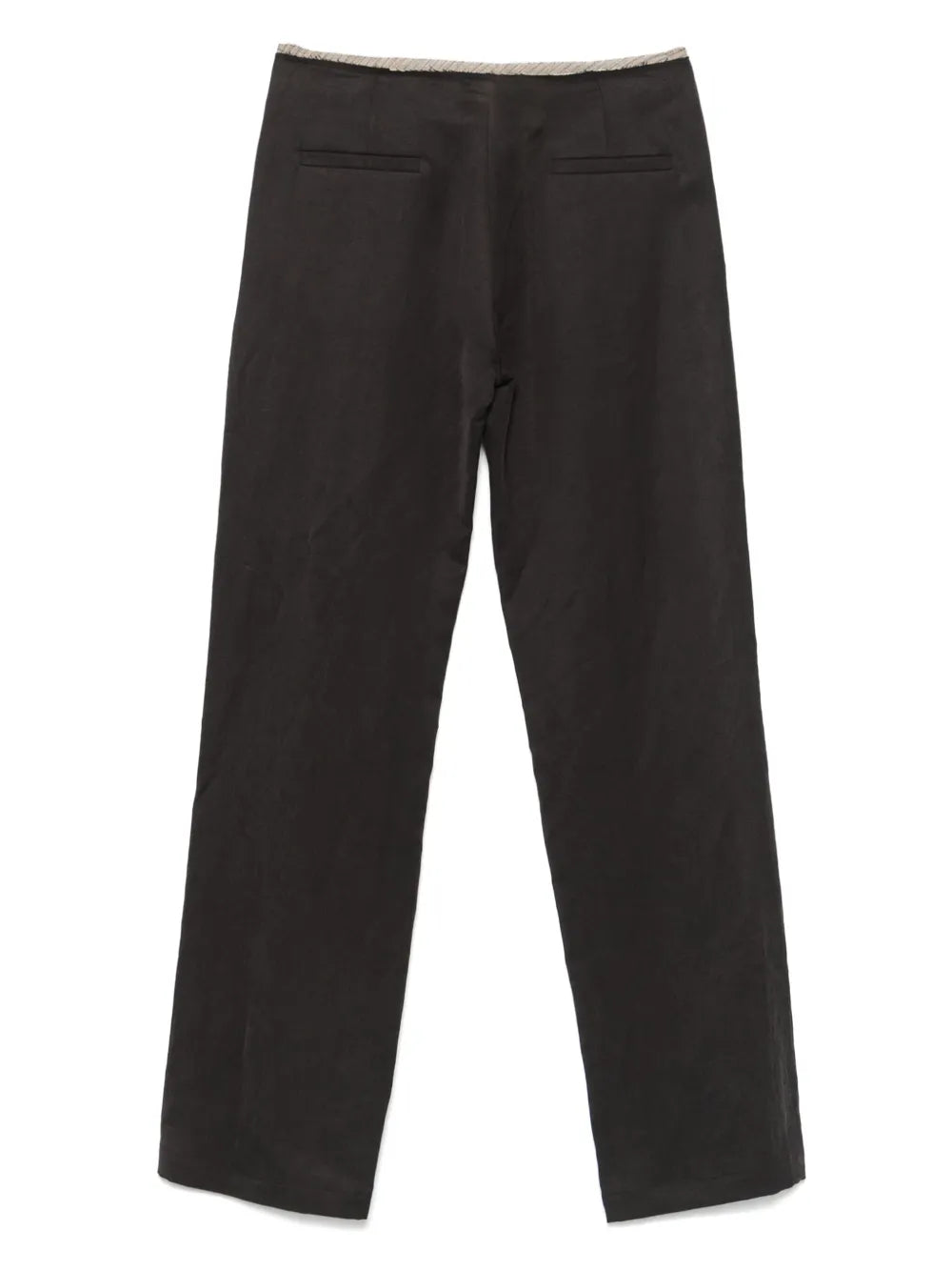 Alysi frayed-detailed trousers - Image 2