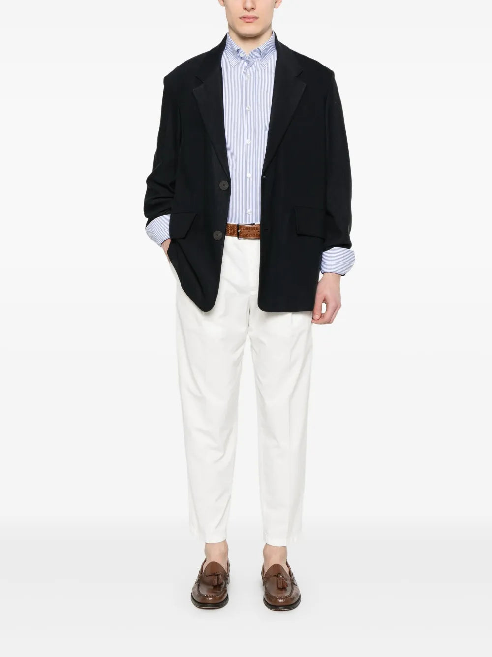 Brioni  Lucio striped shirt