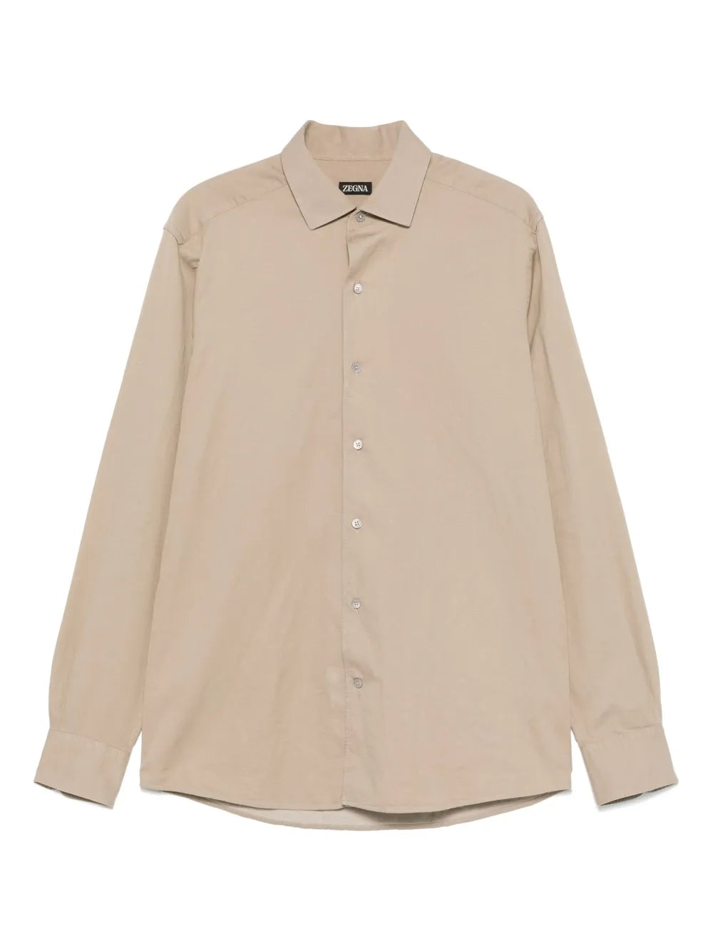 Zegna  spread-collar shirt