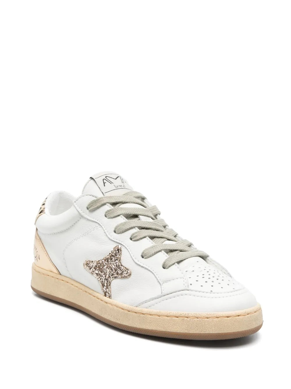 Ama Brand  leather sneakers