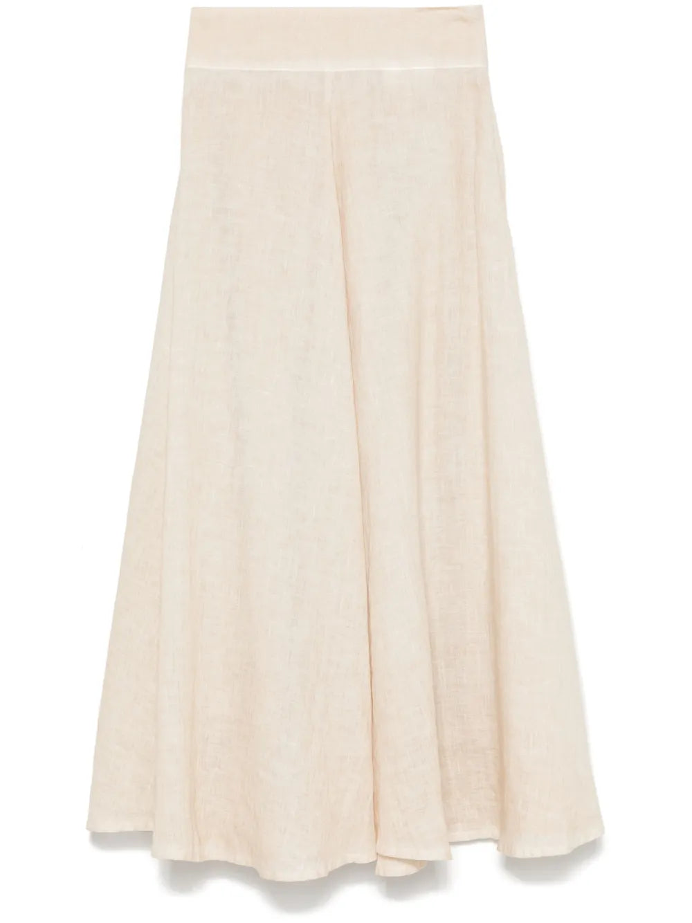 120% Lino  linen midi skirt