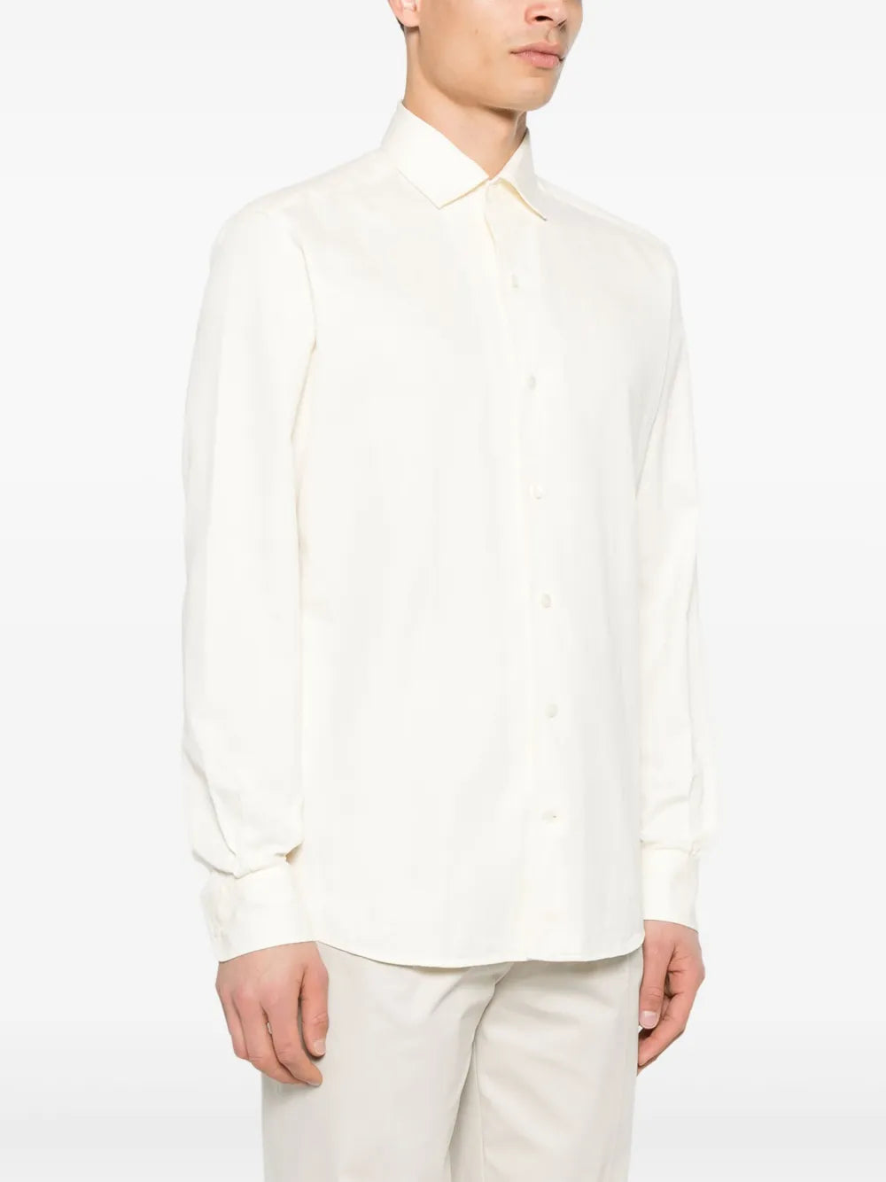 Zegna classic-collar shirt