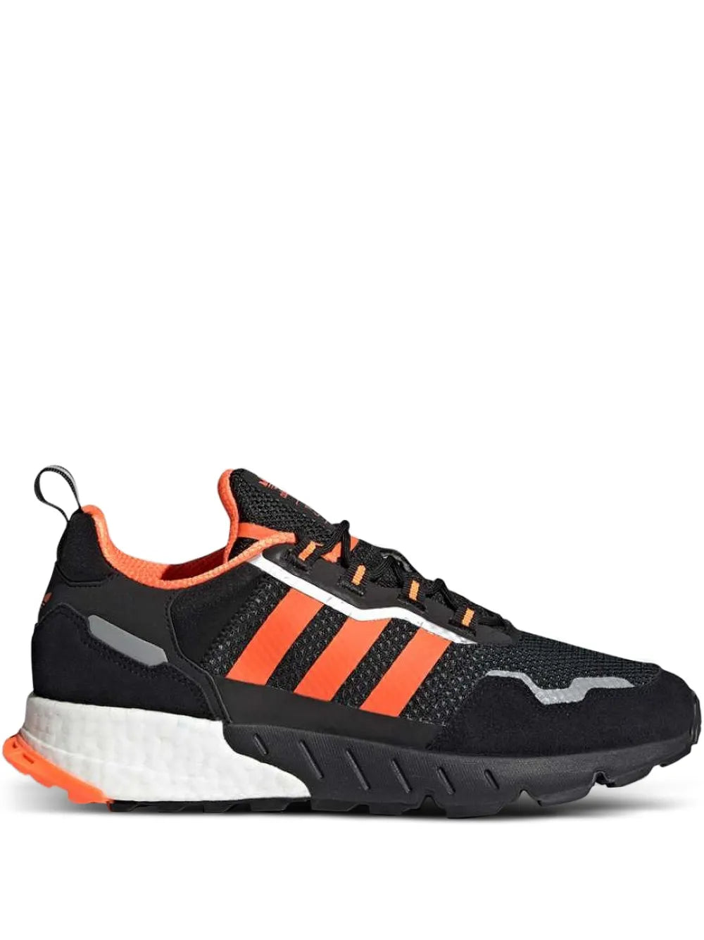 adidas  ZX 1K Boost "Black/Solar Orange" sneakers