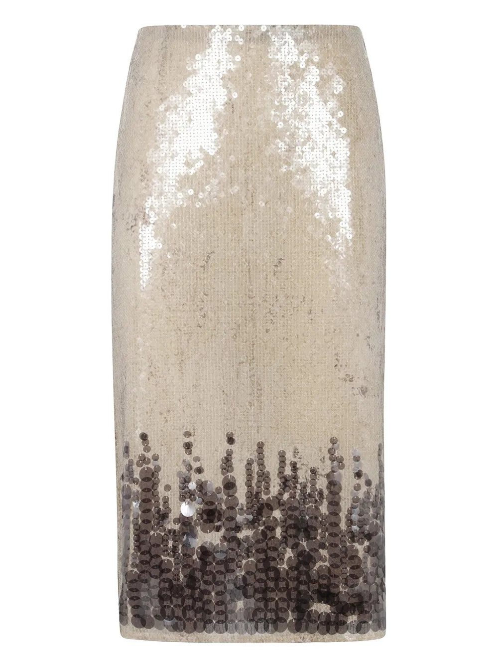 Aviù  sequin-embellished midi skirt