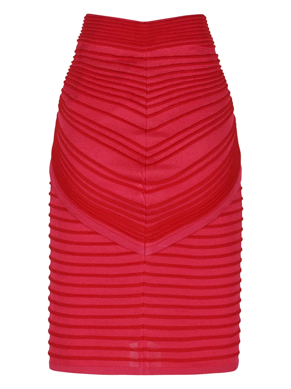 Balmain draped midi skirt