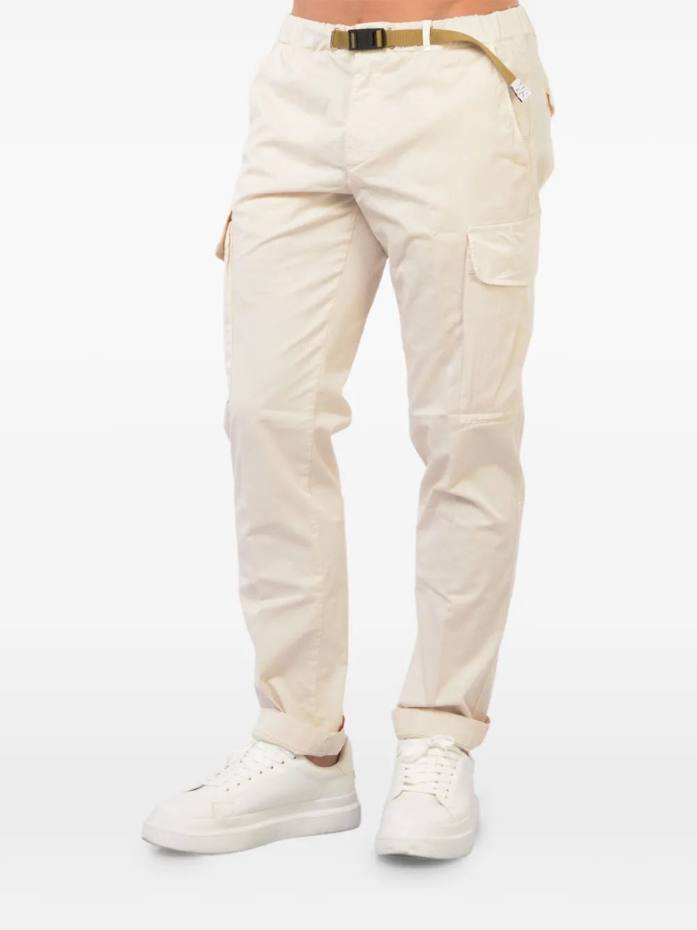 White Sand  cargo-pocket trousers