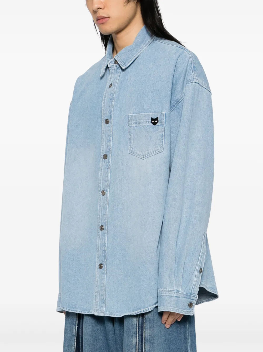 ZZERO BY SONGZIO  denim shirt