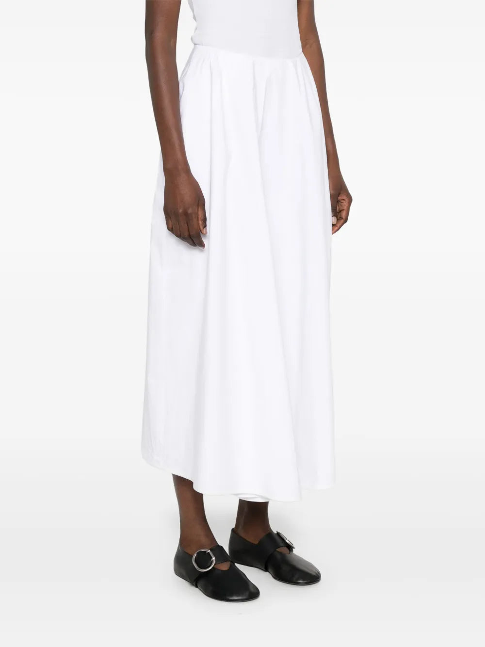 Carven  cotton midi skirt