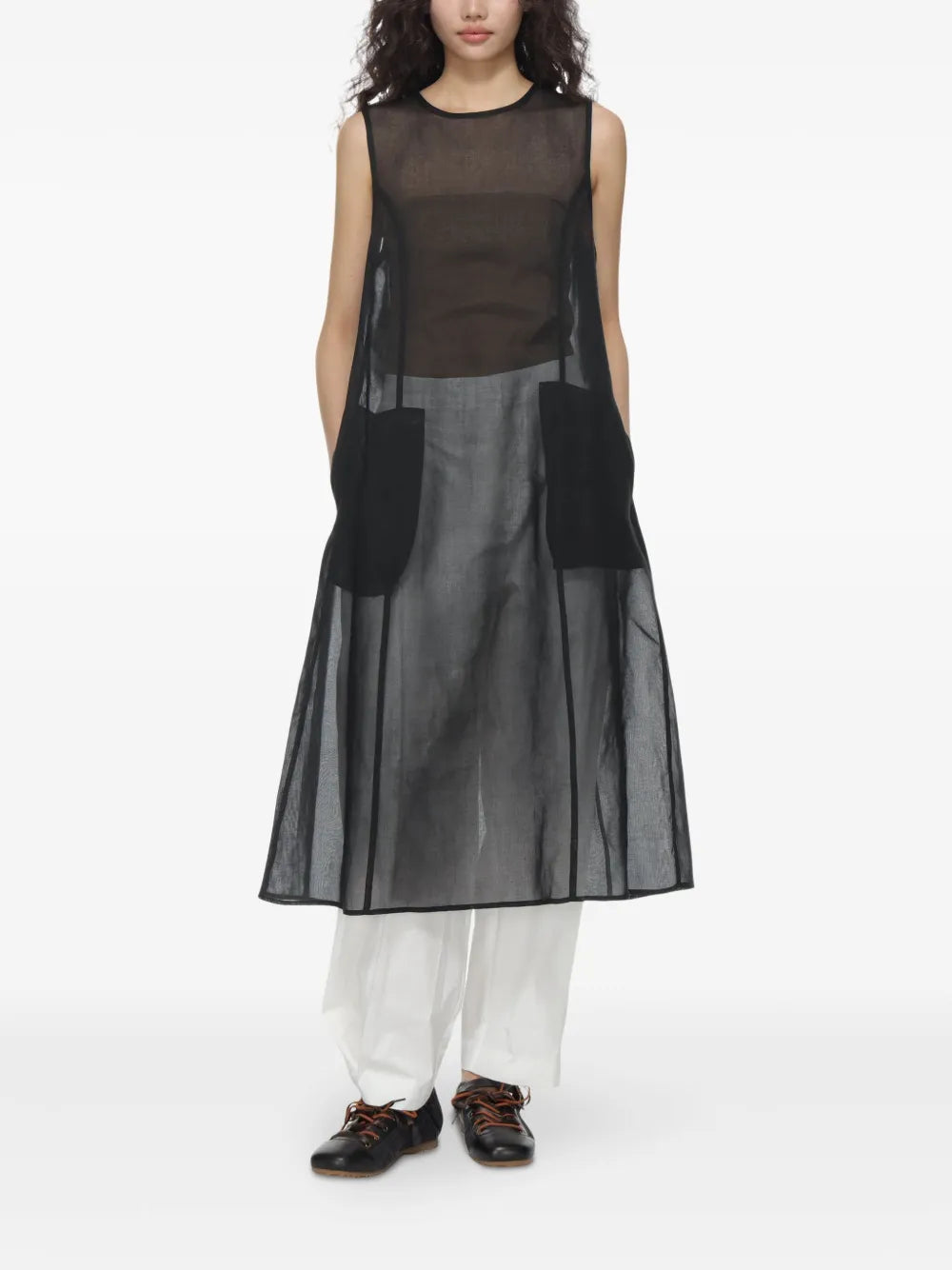 Amomento sheer dress