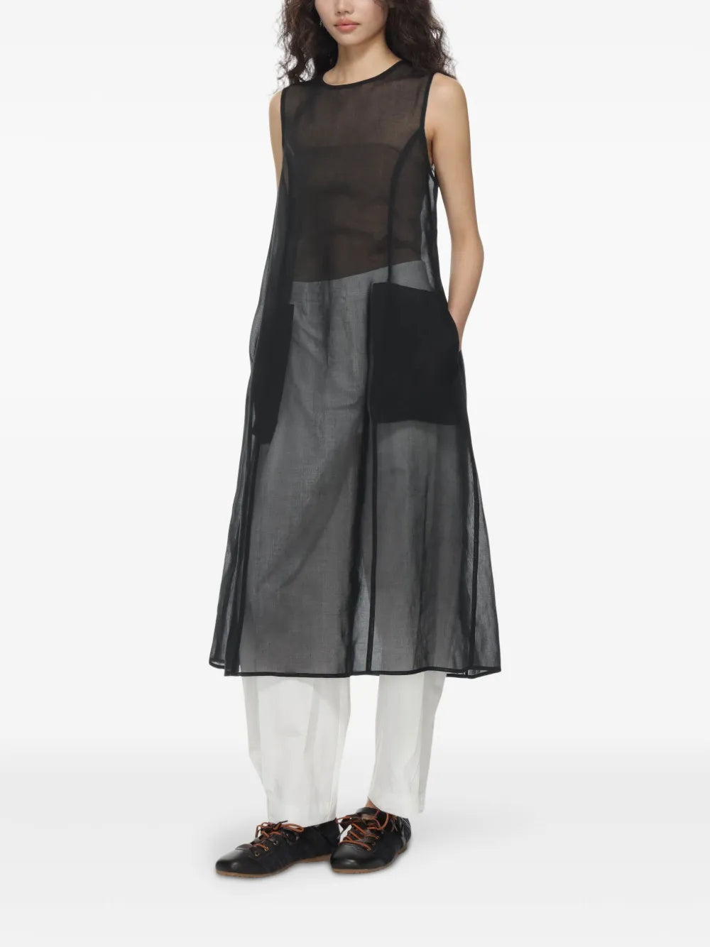 Amomento sheer dress