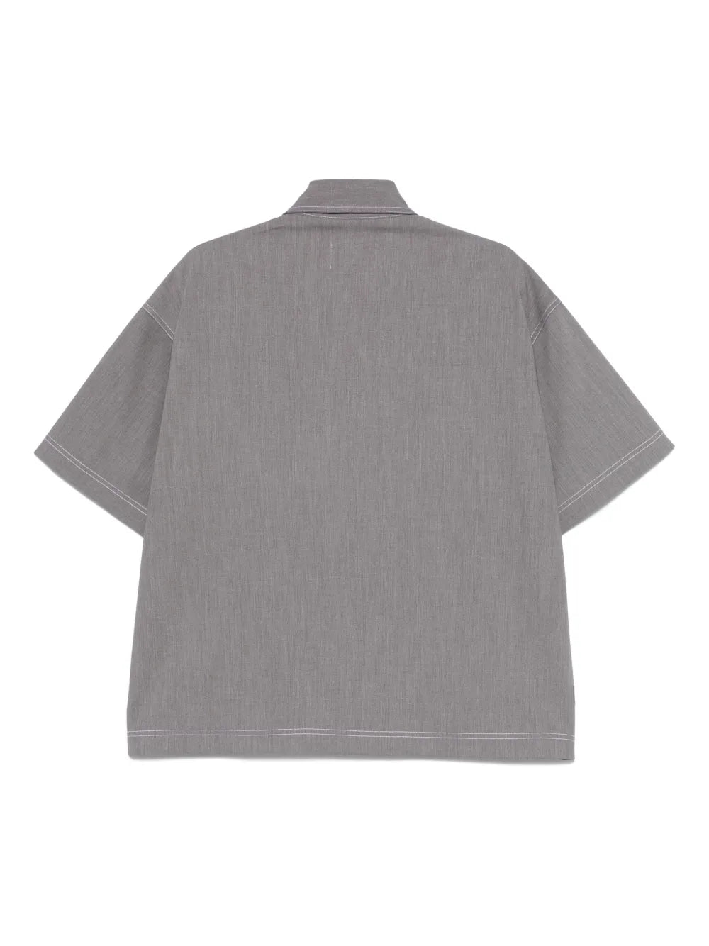 Bonsai  logo-embroidered shirt