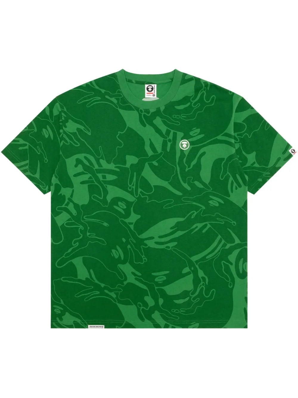 AAPE BY *A BATHING APE®  camouflage-print T-shirt