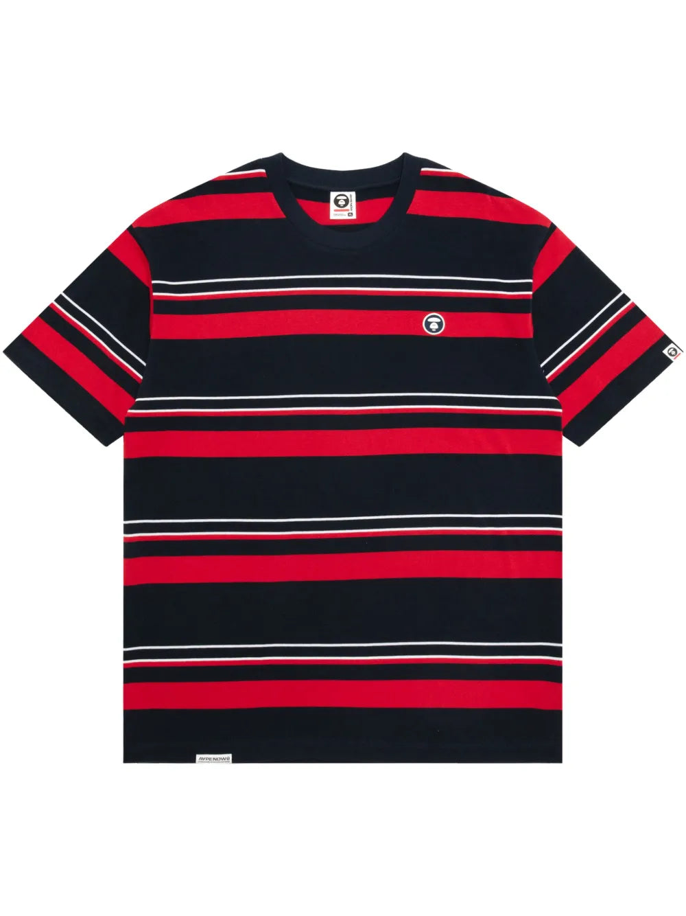 AAPE BY *A BATHING APE®  striped T-shirt