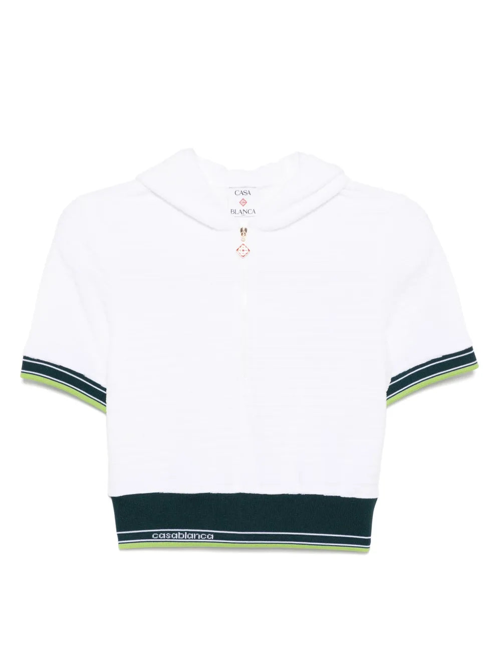 Casablanca  velour hooded top