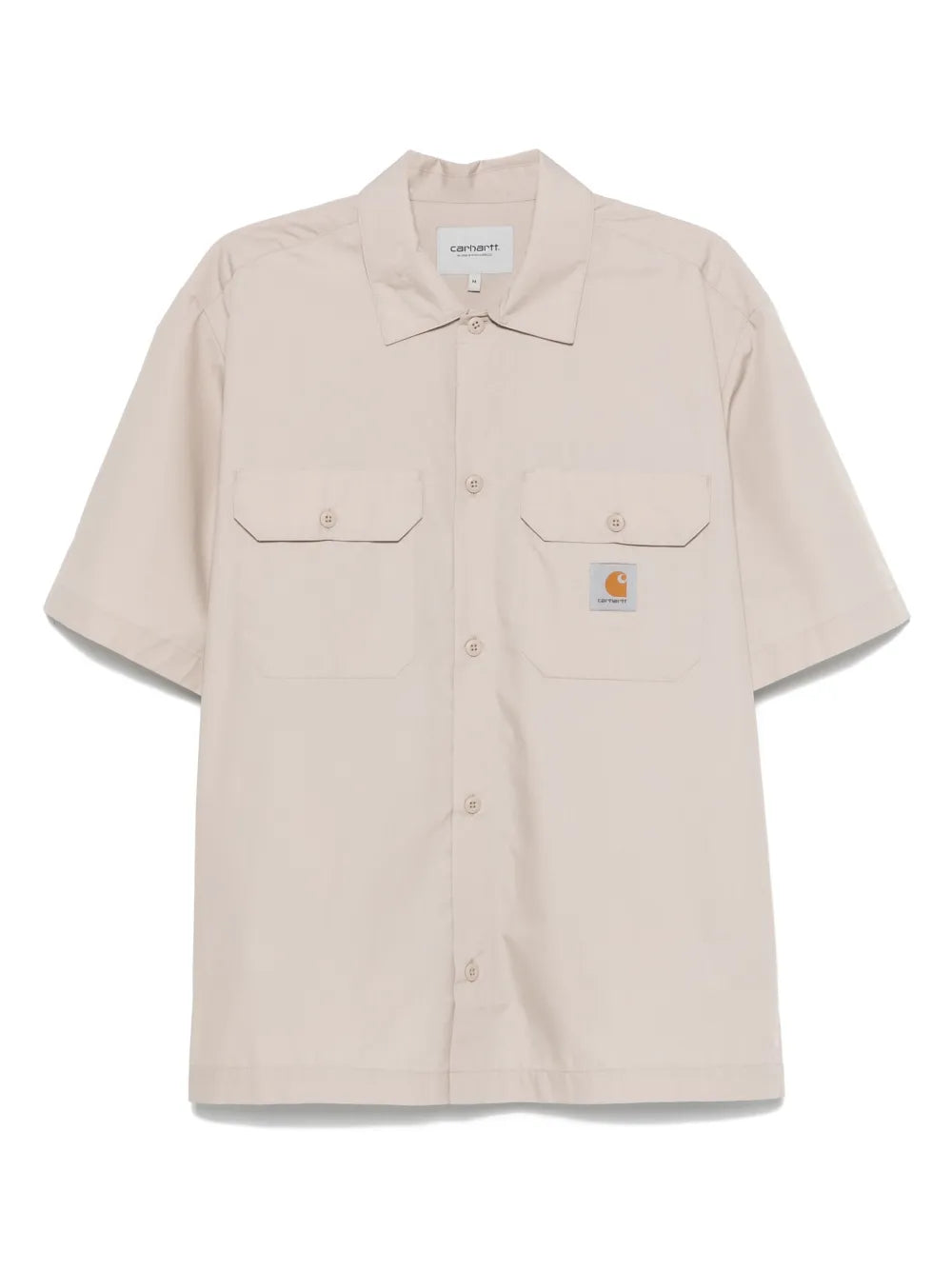 Carhartt WIP  logo-patch shirt
